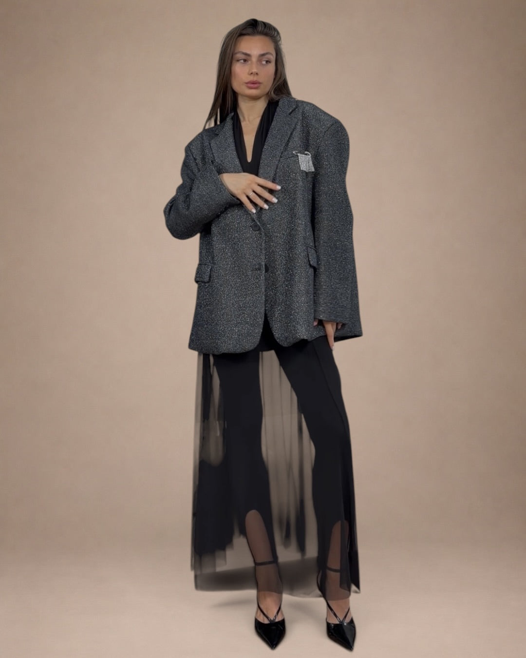 Marynarka oversize